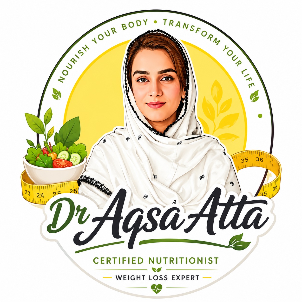 Dr Aqsa Atta Wellness Clinic logo